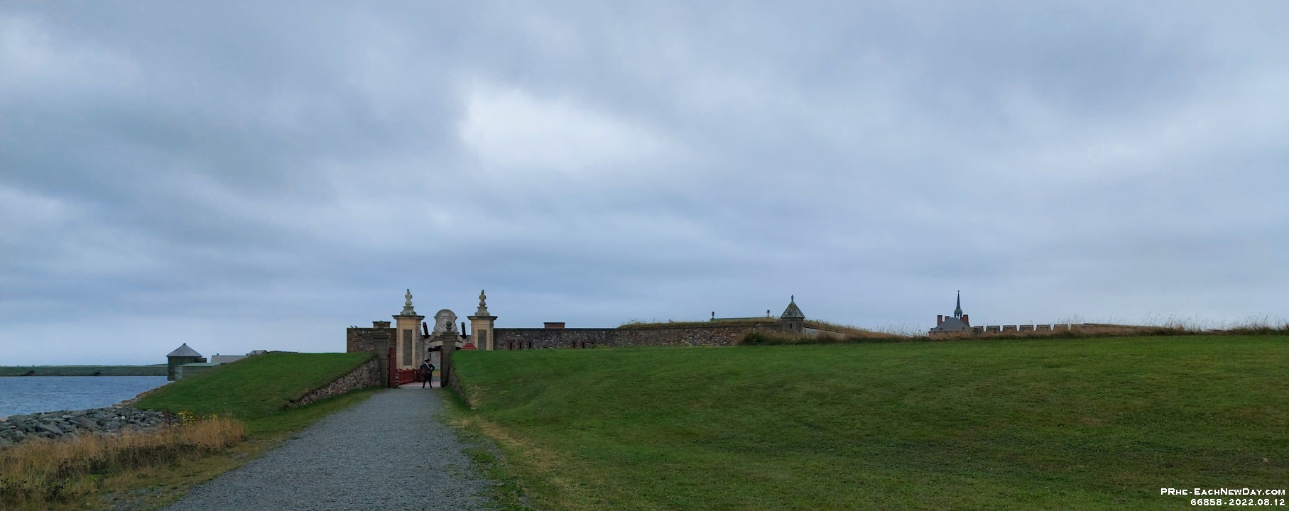 66858RoPeCrRe - At last! We visit the Fortress of Louisbourg, Louisbourg, NS